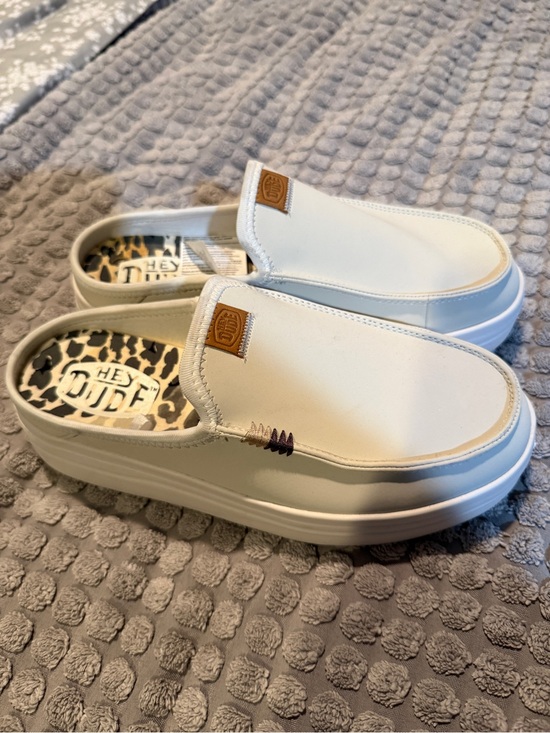 Hey Dude Shoes - Hey Dude Austin lift leather mule shoes